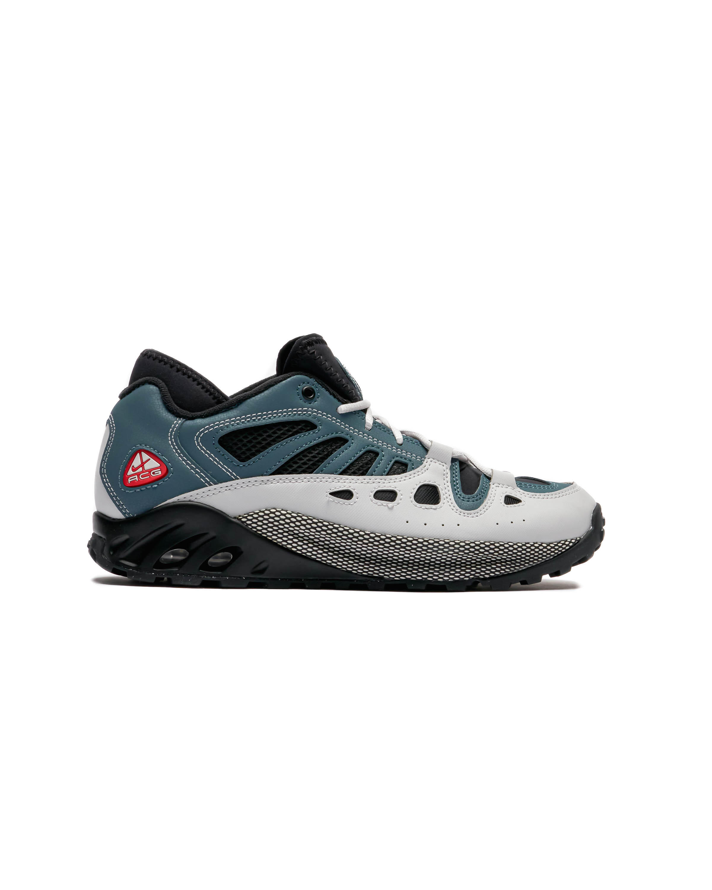 Nike ACG ナイキエーシージー AIR EXPLORAID ASH GREEN/VARSITY RED-BLACK-NEUTRAL GREY スニーカー FJ1920-001 ブルー 28cm Nike ACG AIR EXPLORAID | FJ1920-001 | AFEW STORE